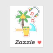 Jamaica Sticker (Vel)