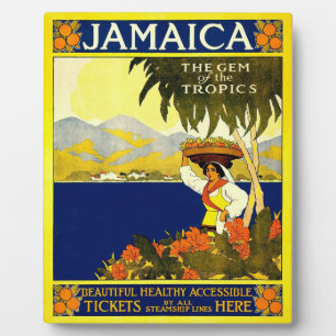 Jamaica stoomschip fotoplaat