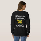 Jamaica Strong Hurricane Melissa Support Trui (Achterkant volledig)