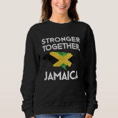 Jamaica Strong Hurricane Melissa Support Trui (Voorkant)