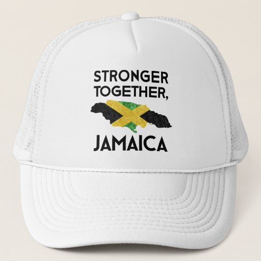 Jamaica Strong Standing Together - Classic T-Shirt Trucker Pet (Voorkant)