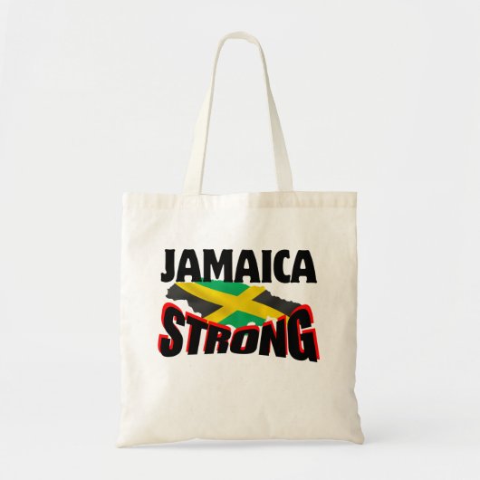 Jamaica Strong.w Tote Bag (Voorkant)