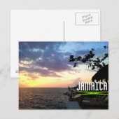 Jamaica Sunset Briefkaart (Voorkant / Achterkant)