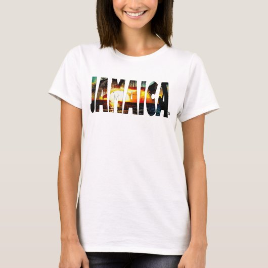 Jamaica Sunset Jamaican t shirt Online Sale (Voorkant)
