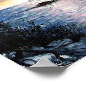 Jamaica Sunset Poster (Hoek)