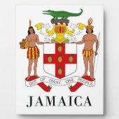 JAMAICA - symbool/wapen/vlag/kleuren/embleem Fotoplaat (Voorkant)
