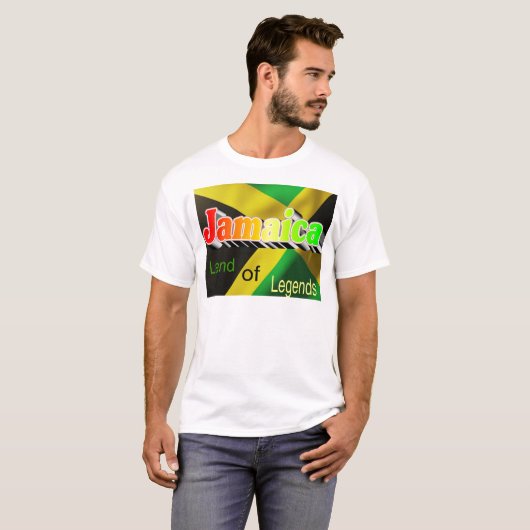 Jamaica T-shirt (Voorkant volledig)