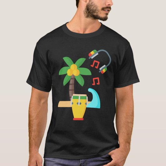 Jamaica T-shirt (Voorkant)