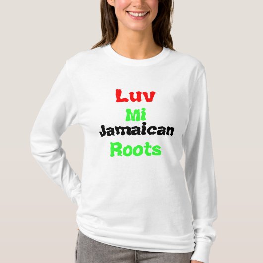 Jamaica t-shirts (Voorkant)
