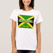 Jamaica t-shirts, liniaal t-shirt (Voorkant)
