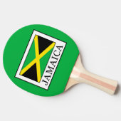 Jamaica Tafeltennisbatje (Zijkant)