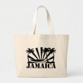 jamaica-tas grote tote bag (Voorkant)