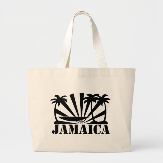 jamaica-tas grote tote bag (Voorkant)
