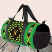Jamaica tas, ontwerp, monogram, Jamaica vlag Plunjezak