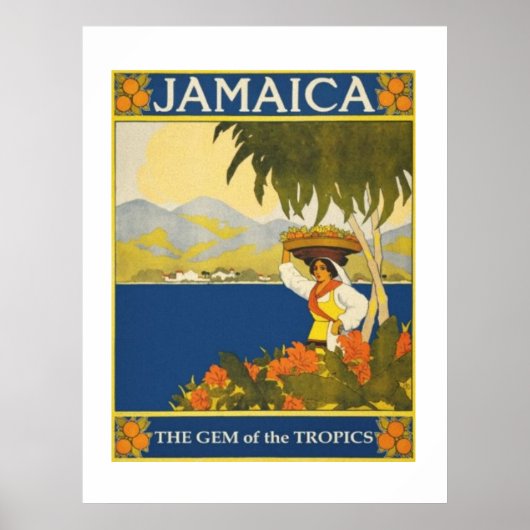Jamaica The Gem of Tropics Canvas Print (Voorkant)