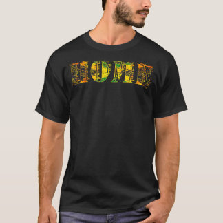 Jamaica Thuis Rastafarian Reggae Vintage Jamaicaan T-shirt