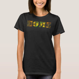 Jamaica Thuis Rastafarian Reggae Vintage Jamaicaan T-shirt
