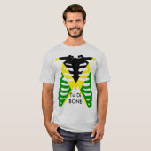 Jamaica to Di BONE T-shirt (Voorkant volledig)