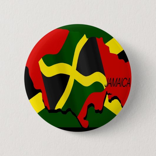 Jamaica-toets Ronde Button 5,7 Cm (Voorkant)