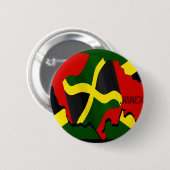 Jamaica-toets Ronde Button 5,7 Cm (Voorkant /achterkant)