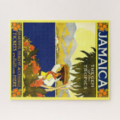  Jamaica Travel Illustratie Legpuzzel (Horizontaal)