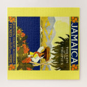  Jamaica Travel Illustratie Legpuzzel (Horizontaal)