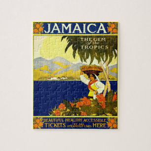 Jamaica Travel Illustratie Legpuzzel