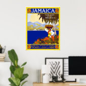  Jamaica Travel Poster (Thuiskantoor)