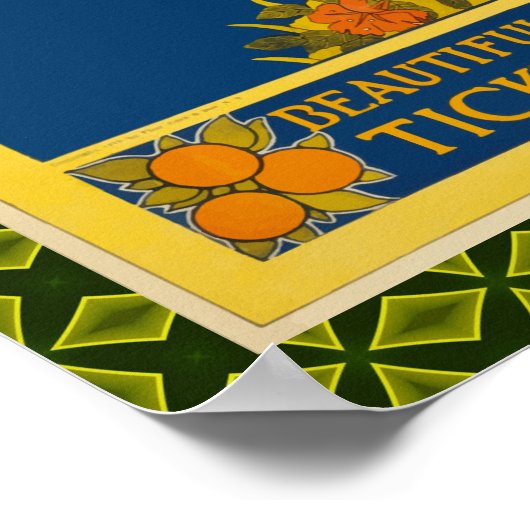  Jamaica Travel Poster (Hoek)