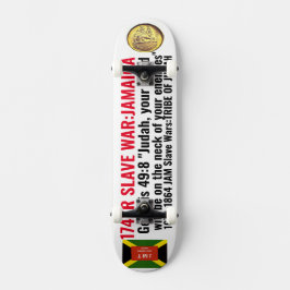 JAMAICA TRIBE VAN JUDAH (GEN 49:8) Skateboard