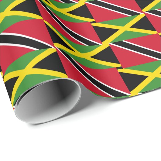 Jamaica Trinidad Cadeaupapier (Rol Hoek)