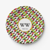 JAMAICA TRINIDAD Feest met dubbele erfenis Papieren Bordje (Voorkant)