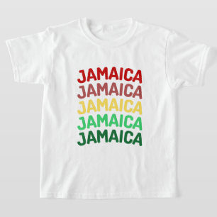 Jamaica Trip vakantie group matching typografie T-shirt