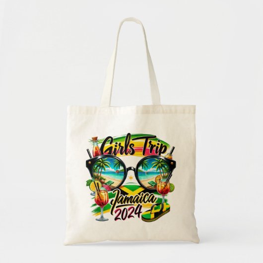 Jamaica Tropical Adventure Canvas tas (Voorkant)