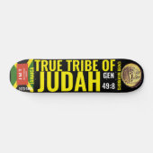 JAMAICA TRUE TRIBE OF JUDAH Skateboard, 7¾" Deck Persoonlijk Skateboard (Horizontaal)