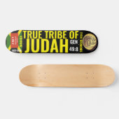 JAMAICA TRUE TRIBE OF JUDAH Skateboard, 7¾" Deck Persoonlijk Skateboard (Horizontaal)