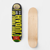 JAMAICA TRUE TRIBE OF JUDAH Skateboard, 7¾" Deck Persoonlijk Skateboard (Voorkant)