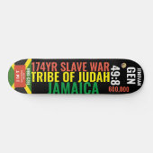 JAMAICA TRUE TRIBE VAN JUDAH Skateboard (Horizontaal)