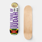 JAMAICA TRUE TRIBE VAN JUDAH Skateboard (Voorkant)