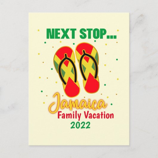 Jamaica Vacation Next Stop Jamaica Group Matching Briefkaart (Voorkant)