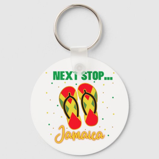 Jamaica Vacation Next Stop Jamaica Group Matching Sleutelhanger (Voorkant)