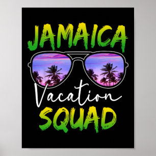 Jamaica Vacation Squad 2025 Matching Group Familie Poster