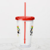 Jamaica Vacation Squad Group Matching Reggae Acryl Drinkbeker (Rechts)