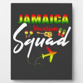 Jamaica Vacation Squad Group Matching Reggae Fotoplaat (Voorkant)