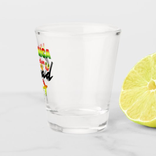 Jamaica Vacation Squad Group Matching Reggae Shot Glas (Rechts)