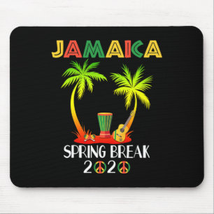 Jamaica Vakantie Matchende Groep Familie Set Squad Muismat