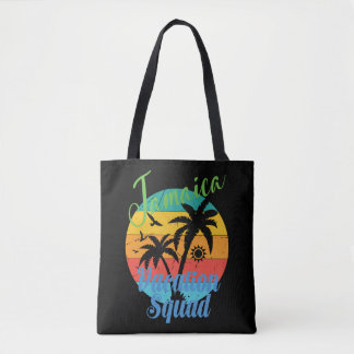 Jamaica Vakantie Squad 2024 Familie Vakantie Reis Tote Bag