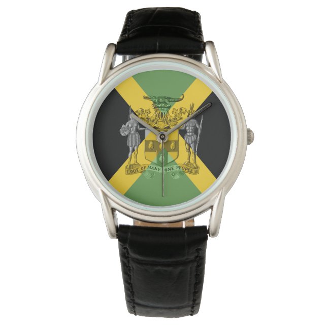 Jamaica van veel mensen die kijken horloge (Voorkant)