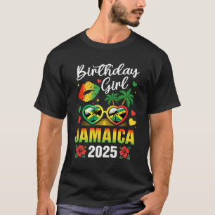 Jamaica Verjaardagsmeisje 2025 Verjaardagsfeest Sq T-shirt