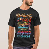 Jamaica Verjaardagstocht Vakantie 2024 Matching Gr T-shirt (Voorkant)